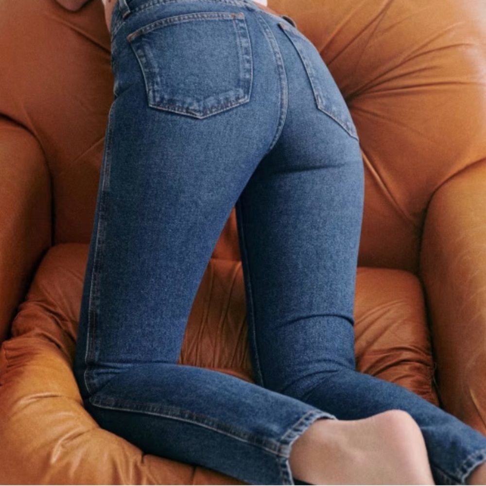 Sezane brut denim, blue